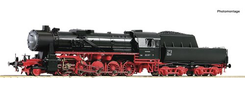 Roco 78276 Dampflokomotive BR 52 mit Digital-Decoder und Sound, DB, Wechselstrom, Ep. III