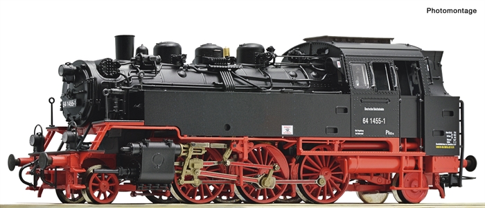 Roco 7120009 Dampflokomotive 64 1455-1, DR, Wechselstrom, Folge IV, KOMMT NEU 2024