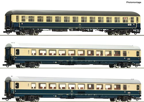 Roco 74035 3-tlg. Set 2: EC 24 „Erasmus‟, DB, ep IV, DC,  H0 kommende neuigkeiten 2023