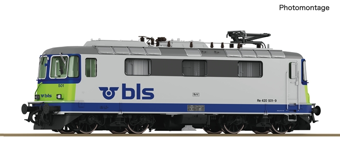 Roco 7510028 Elektrolokomotive 420 501-9, BLS DC, Ep. V, KOMMT NEU 2024