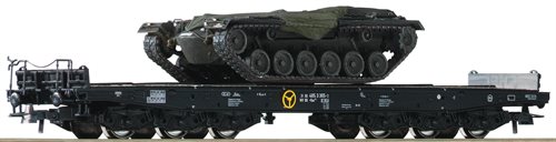 Roco 76161 2 schwere Pritschenwagen mit M48-Panzern der DB, Ep. IV, H0