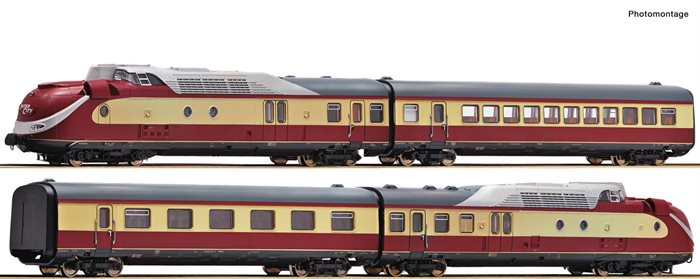 Roco 7720002 4-tlg. Set: Gasturbinentriebzug BR 602, DB, AC, ep IV, kommende Neuigkeiten 2023