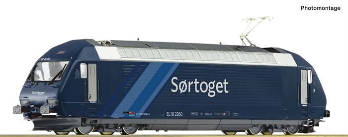 Roco 78674 Elektrolokomotive EL 18 2260, Go-Ahead, ep VI, AC,  H0 kommende Neuigkeiten 2023