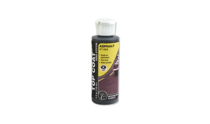 Woodland Scenics 1453 Top Coat Asphaltfarbe, 118 ml