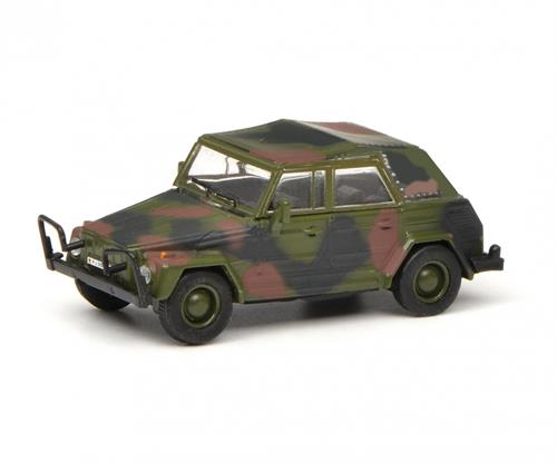 Schuco 43000 VW Typ 181 Kübelwagen "Bundeswehr", camouflaged, H0