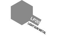 Tamiya 82120 LP20 Leichtes Gun Metal 10ml