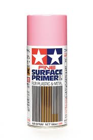 Tamiya 87146 Fine Sur. Primer L (Pink) 180ml.