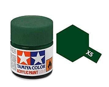 Tamiya 81505 Acrylfarbe, X-05, Grün, 10 ml