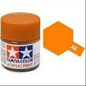 Tamiya 81506 Acrylfarbe, X-06, Orange, 10 ml