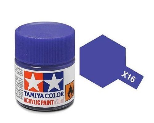 Tamiya 81516 Acrylfarbe, X-16, Lila, 10 ml