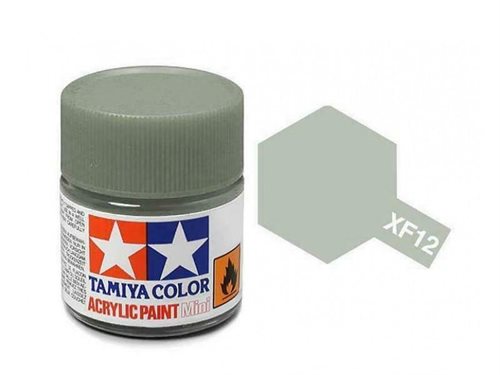 Tamiya 81712 Acrylfarbe, XF12, J. N. grau, 10 ml