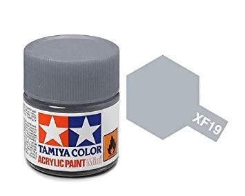 Tamiya 81719 Acrylfarbe, XF19, Himmelgrau, 10 ml