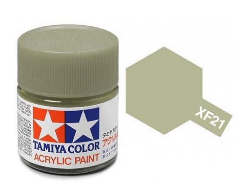 Tamiya 81721 Acrylfarbe, XF21, Sky, 10 ml