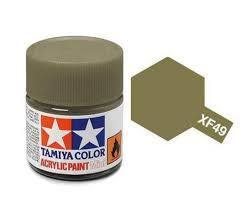 Tamiya 81749 Acrylfarbe, XF49, Khaki, 10 ml