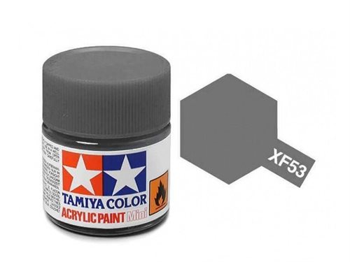 Tamiya 81753 Acrylfarbe, XF53, Neutralgrau, 10 ml