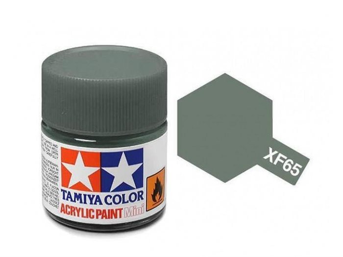 Tamiya 81765 Acrylfarbe, XF 65, Feldgrau, 10 ml