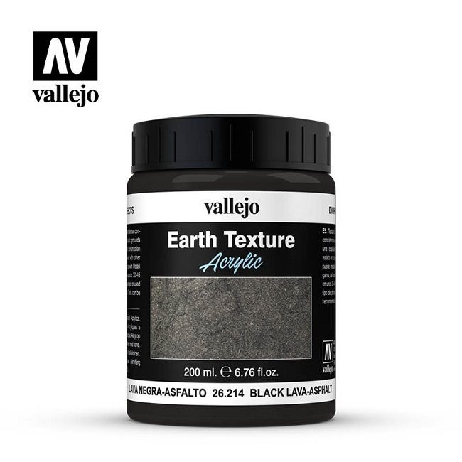 Vallejo 26214 Black Lava-Asphalt 200ml