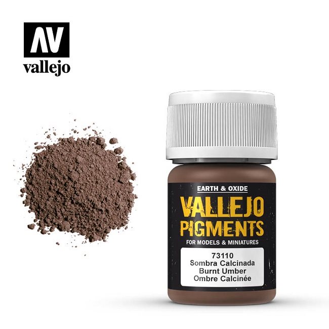 Vallejo 73110 Burnt Umber Powder