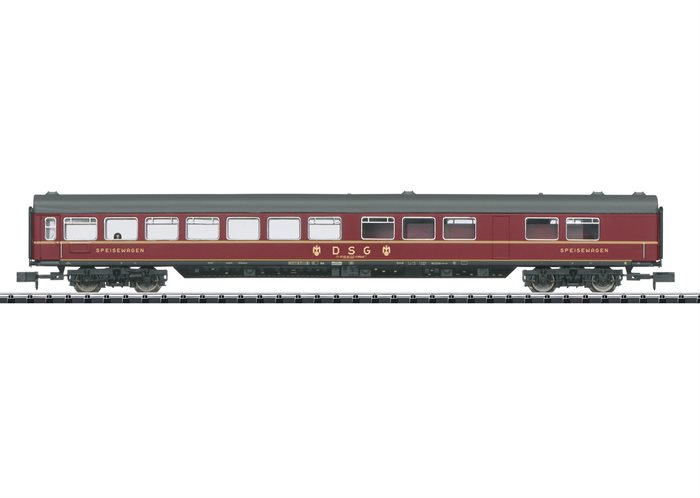 Trix 18474 Schnellzug-Speisewagen Bauart WRümh 132 der DB, Epoche IV, Spur N