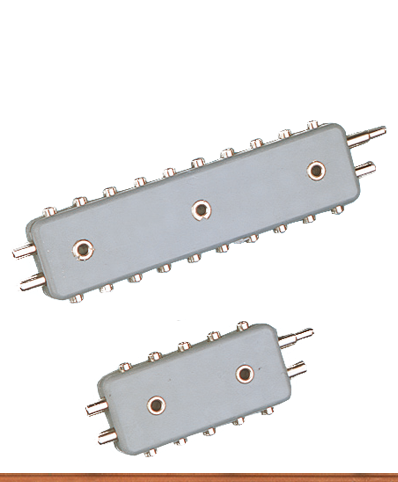 Brawa 2591 Zweipolige Verteilerplatte mit fünf Anschlüssen, 2,5 mm