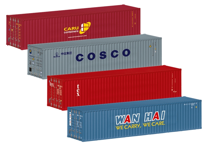 Märklin 76552 Containerset 40 Fuß, KOMMT NEU 2024