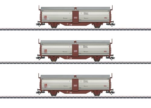 Märklin 47303 Schiebedach-/Schiebewandwagen-Set Tbis, ep IV, kommende neuigkeiten 2023