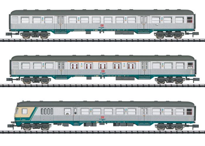 MiniTrix 18263 Wagen-Set „Silberlinge“, Spur N