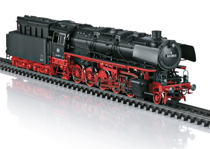 Märklin 39884 Dampflokomotive Baureihe 043 mit mfx+-Decoder und Sound, DB, Ep. IV