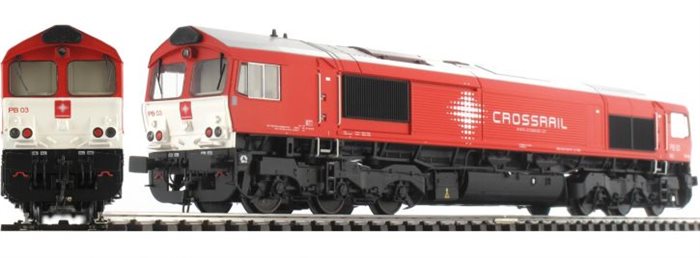 Heljan 66002 Class 66 Crossrail PB 03 AC digital, Ep. VI