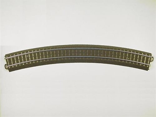 Märklin 24430 Kurvenschiene R4 = 579,3 mm / 22-13/16", 30 Grad