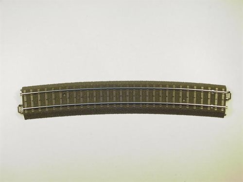 Märklin 24912 Nivellierschiene für Weichen und Weichen. Radius 1.114,6 mm. / 12,1 Grad.