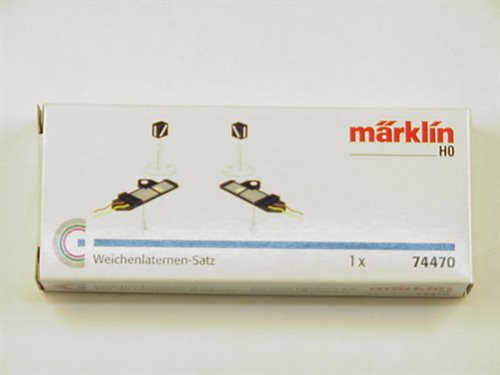  Märklin 74470 Laternenset (2 Stück) für Schalter