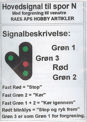 Modelleisenbahn N 8 V Hauptsignal grün/rot/grün Baukastenv