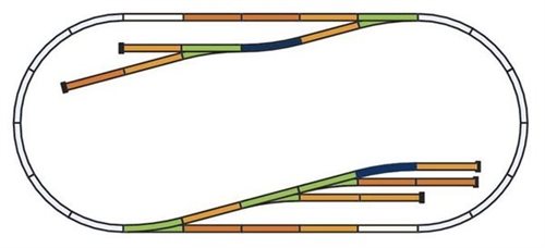 Piko 55330 A Schienenset D, H0