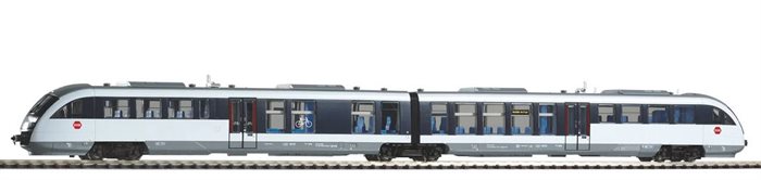 Piko 52291 ~ Desiro Dieseltriebwagen DSB VI, inkl. mfx-kompatibler Decoder, H0