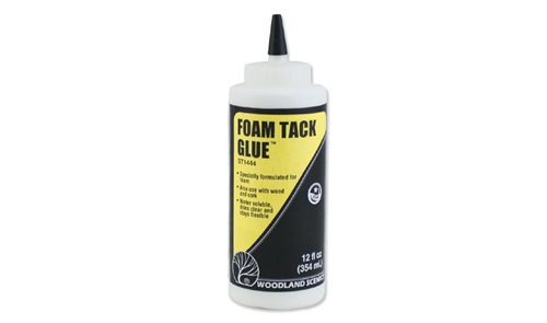 Woodland Scenics 1444 Foam Tack Glue, 354 ml, geeignet zum Zusammenkleben von Schaumstoff